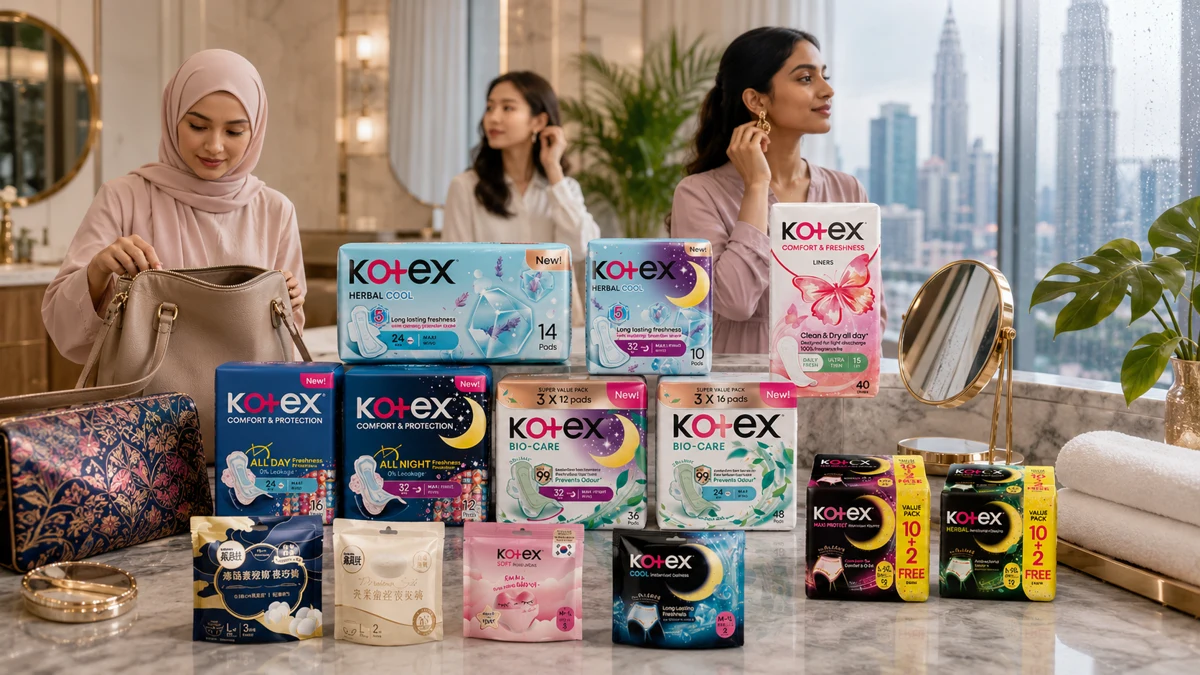 Kotex: A familiar brand, an unexpected setting.